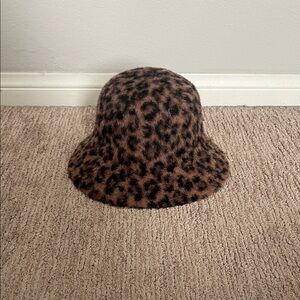 Sonoma Leopard Print Bucket Hat